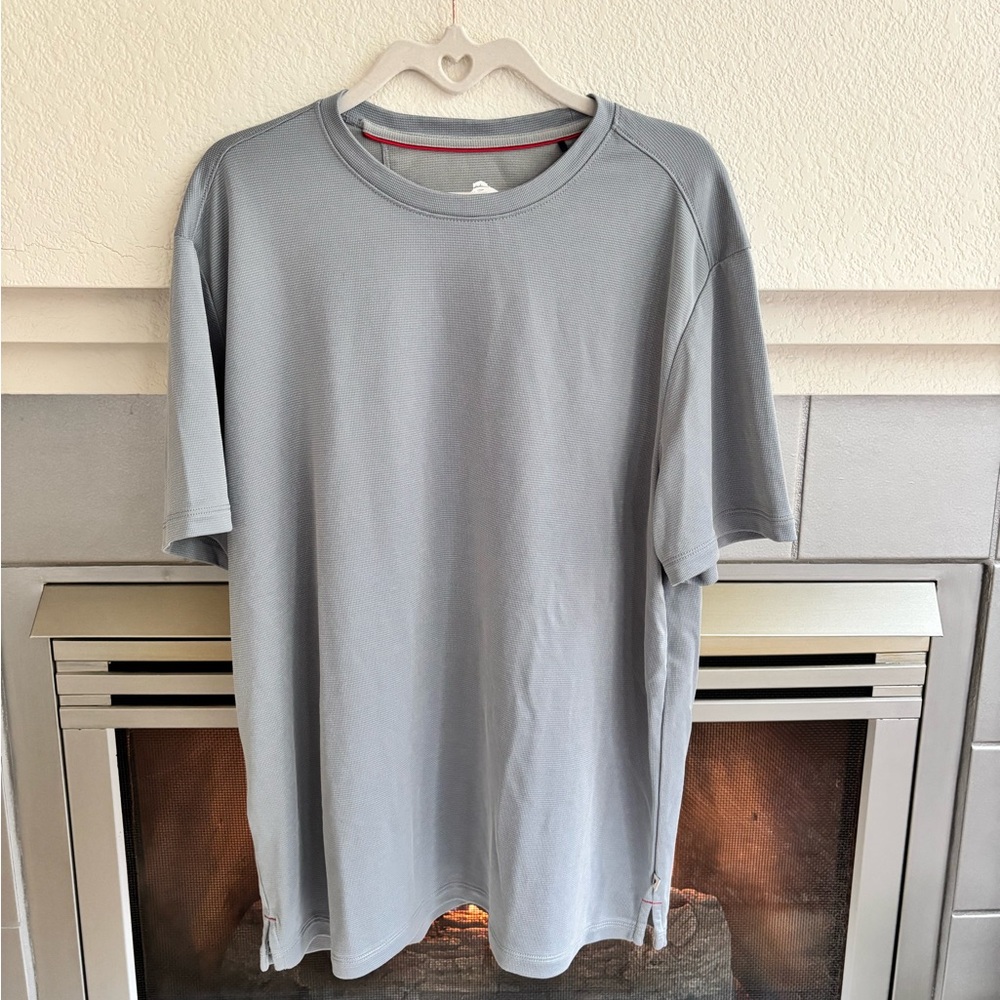 Tommy Bahama Light Blue Crewneck Short-Sleeve Tee